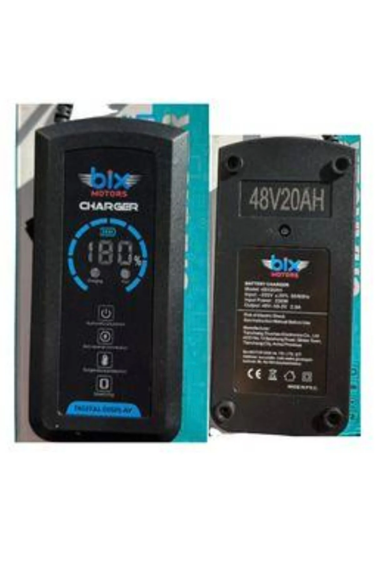 لوازم جانبی دوچرخه برقی 4 باتری گل سریع گفت کارت 48V دیجیتال Bix