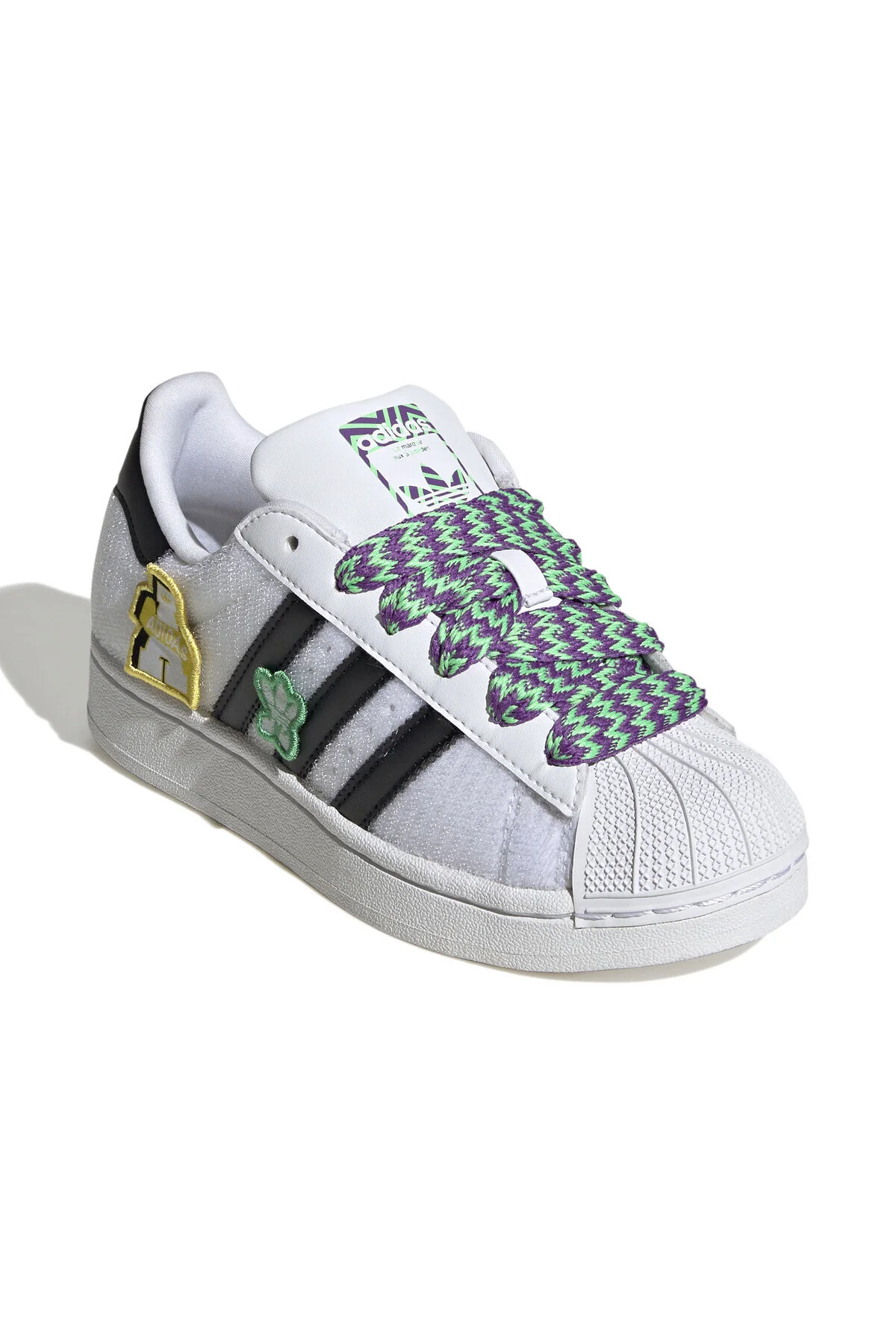 کفش پیاده روی زنانه JH9866 K ADIDAS SUPERSTAR II J ورزشی سفید آدیداس adidas