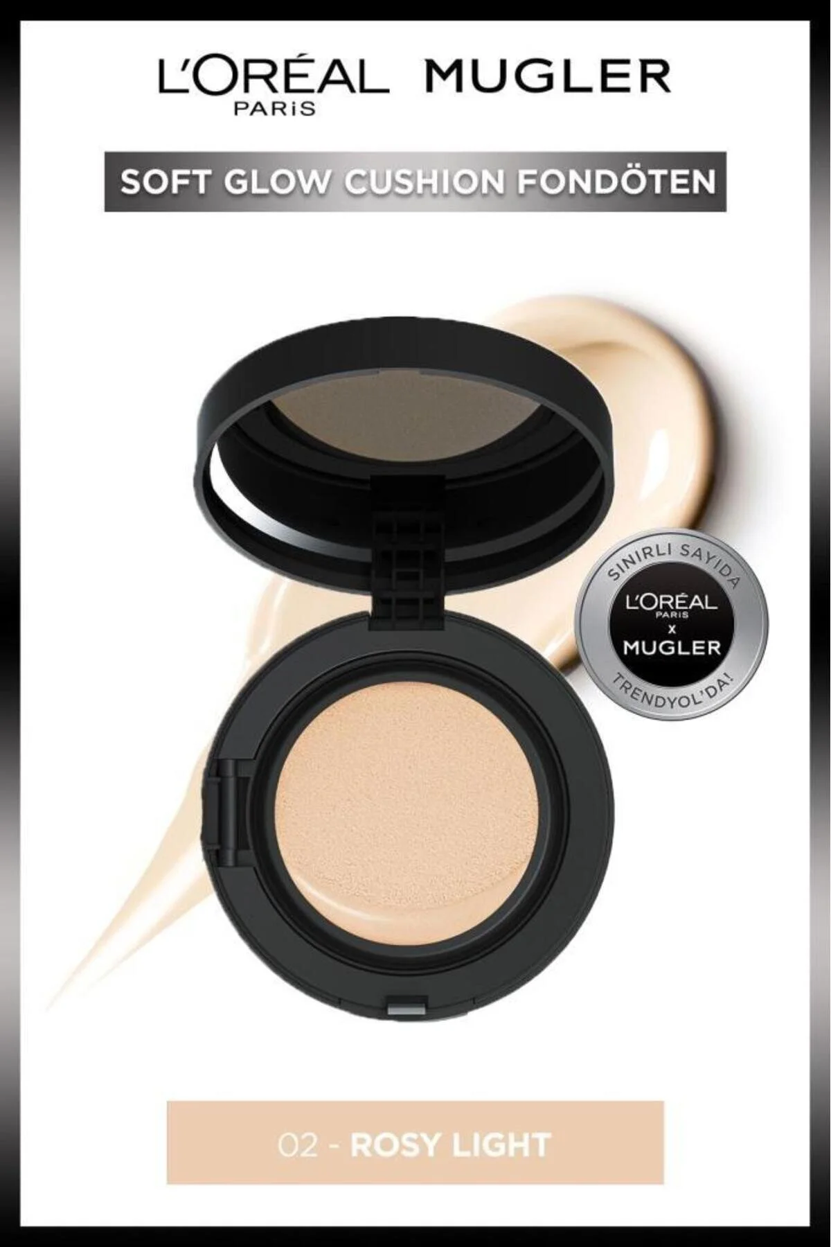 کرم پودر بنیاد کوسن موگلر 02 اورجینال L'Oreal Paris