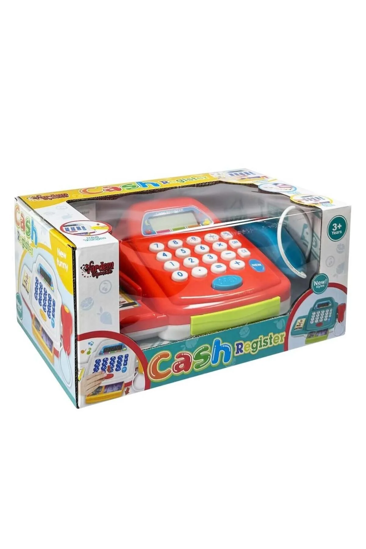 اسباب بازی های فیگور دیگر دخترانه HUA 66109 BOX.LIGHT & SOUND CASH REGISTER VRD آموزشی پسرانه Gülce Design