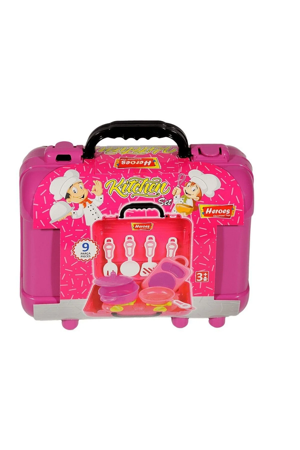 اسباب بازی های فیگور دیگر ERN 820 HEROES TOYS ست آشپزخانه دخترانه بچه گانه پسرانه آموزشی paraply