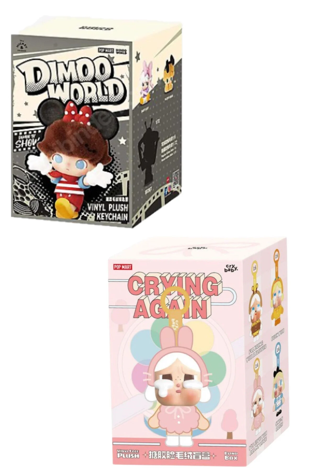 اسباب بازی های پشمی سری WORLD DISNEY + CRYING AGAIN CRY BABY CHARM اکسسوری سورپرایز 2 تکه فرصت Pofika