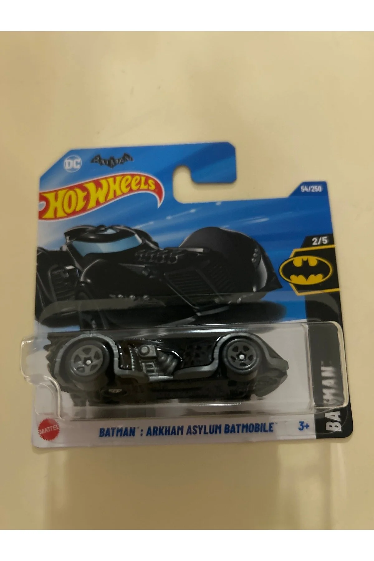 ماشین اسباب بازی HOTWHEELS 2025 BATMAN: ARKHAM ASYLUM BATMOBILE HYX81 هات ویلز HOT WHEELS