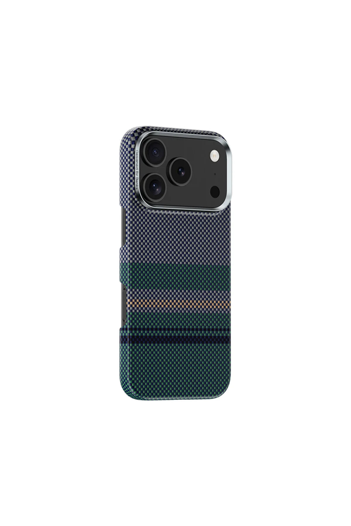کاور و قاب IPHONE 17 PRO CASE M SAFE CHARGING FIBER CARBON AURORA ARMORAIR KEVLAR COVER مشکی Benks