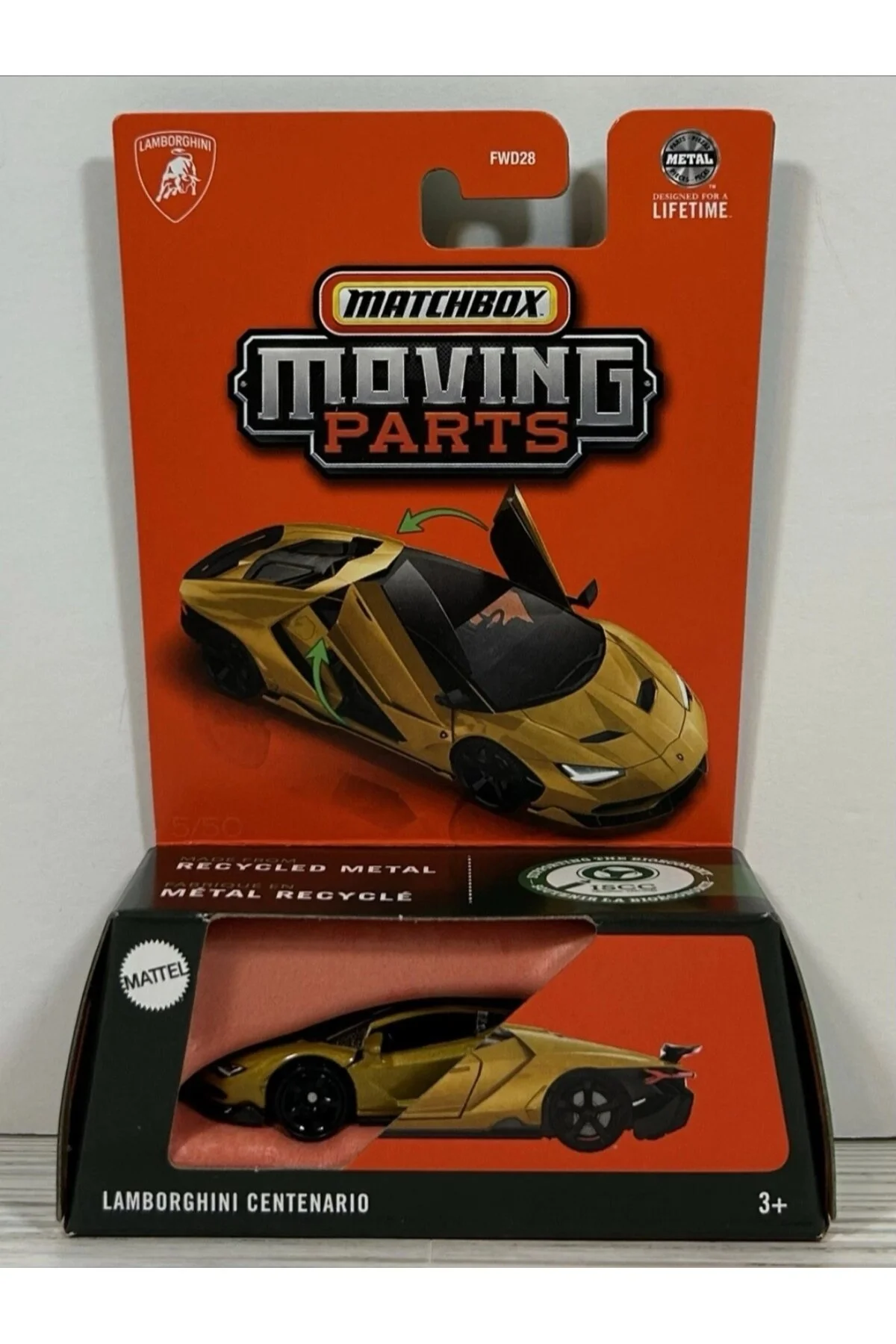 ماشین اسباب بازی قطعات متحرک MATCHBOX 1 64 درهای لامبورگینی CENTENARIO HOT WHEELS