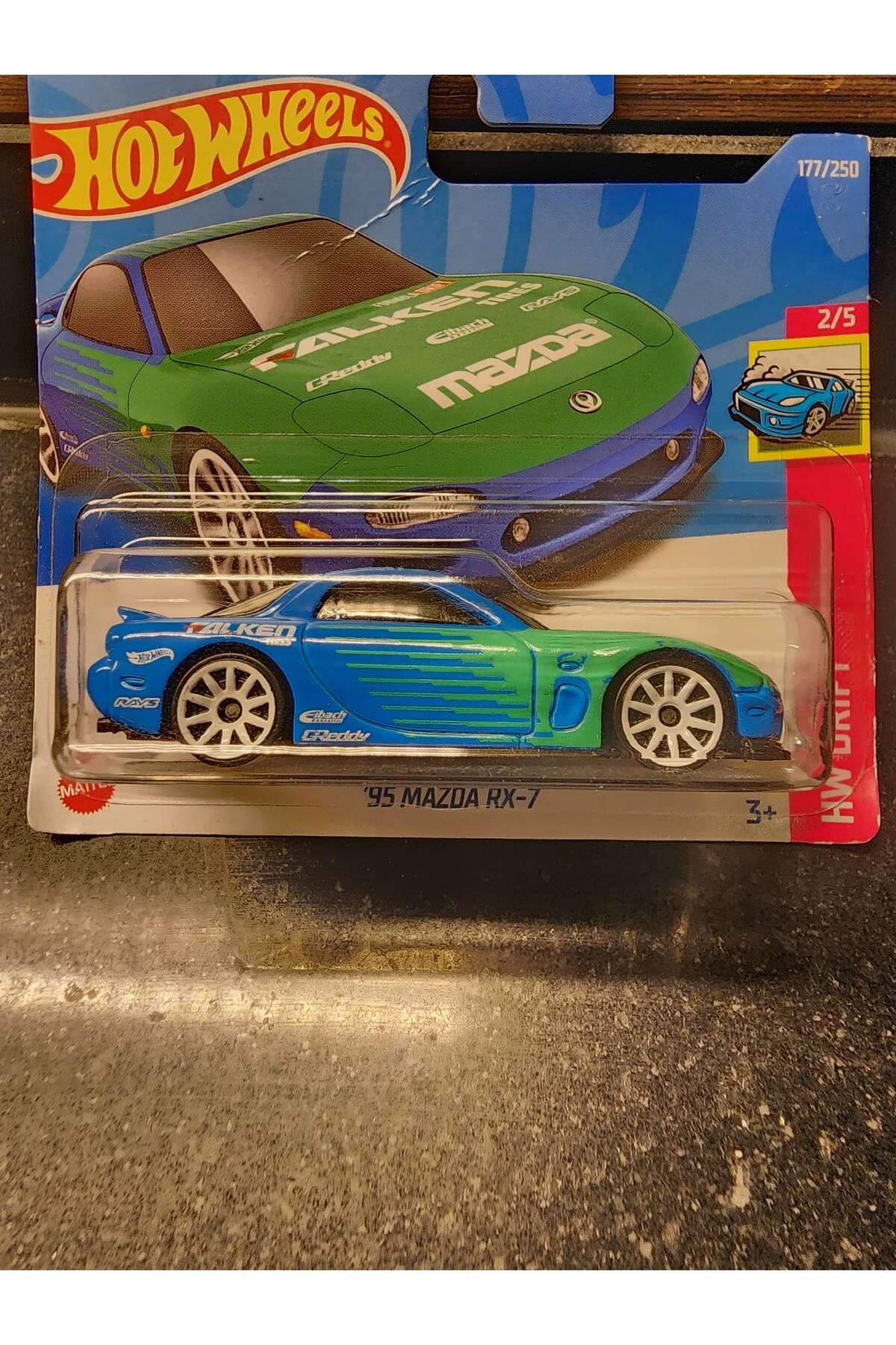 مدل خودرو 1 64 MAZDA RX 7 1995 FALKEN 2022 PRODUCTION HOT WHEELS