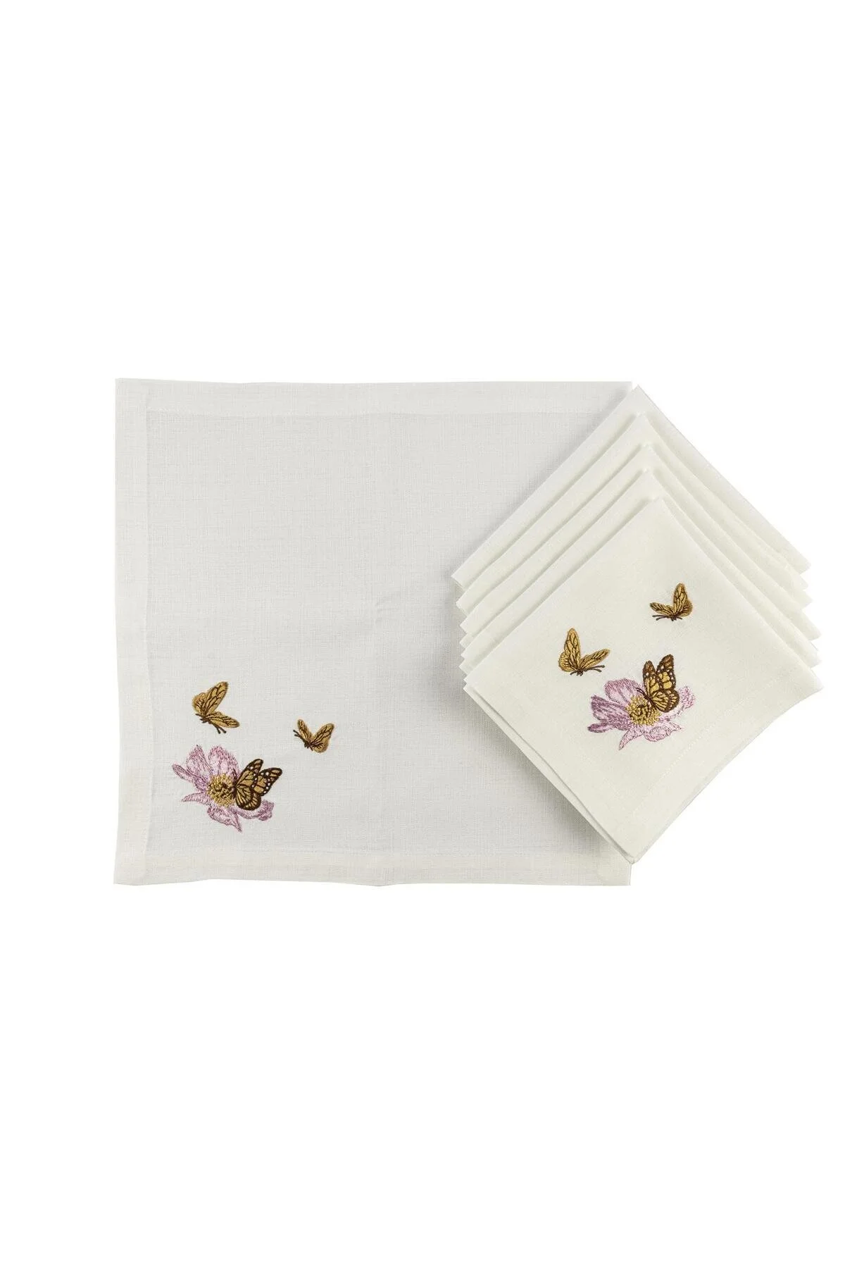 دستمال سفره GRACE 6 با PECETE 40 سانتی متر Mikasa Moor