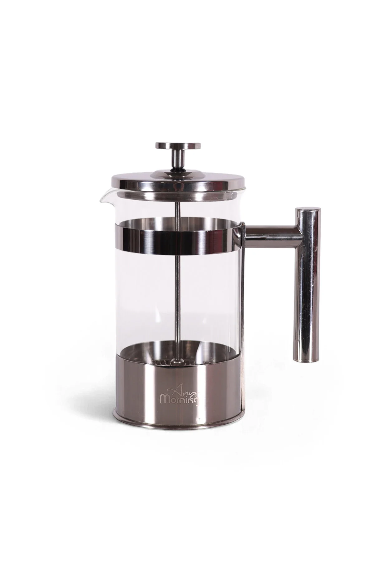 فرنچ پرس فلزی Ff110 فرانسوی 600 میل برای قهوه و چای گیاهی  Any Morning