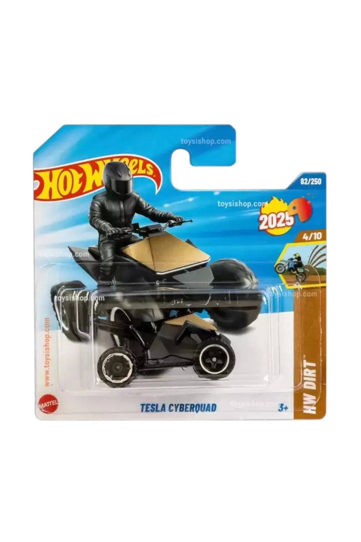ماشین اسباب بازی TESLA CYBERQUAD HW DIRT HYX91 از ترکیه HOT WHEELS