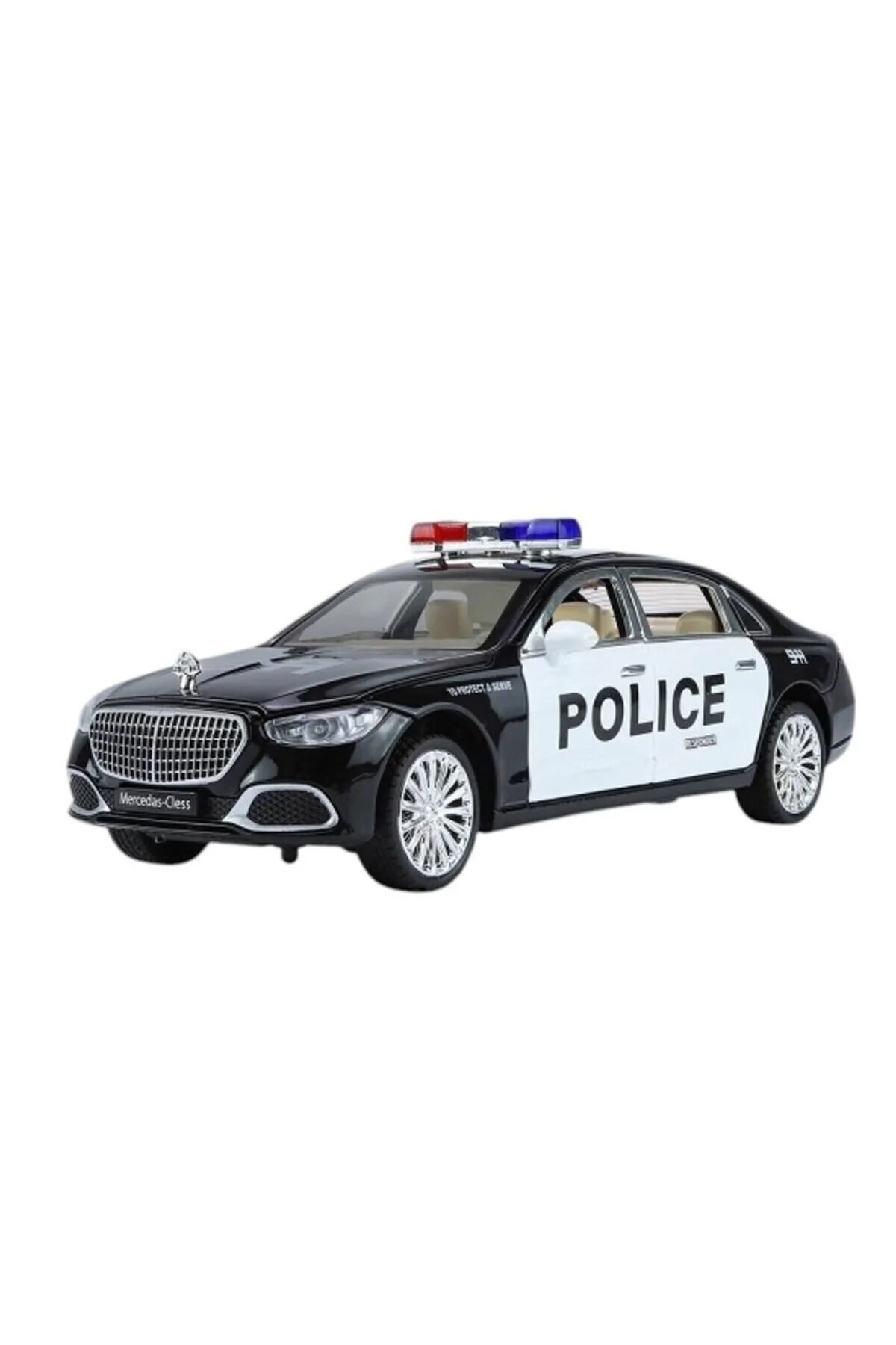 اسباب بازی های فیگور دیگر XHD B2430 C B 1 24 TSL ماشین پلیس با چراغ و صدا دخترانه کودکان نوجوانان پسرانه آموزشی paraply