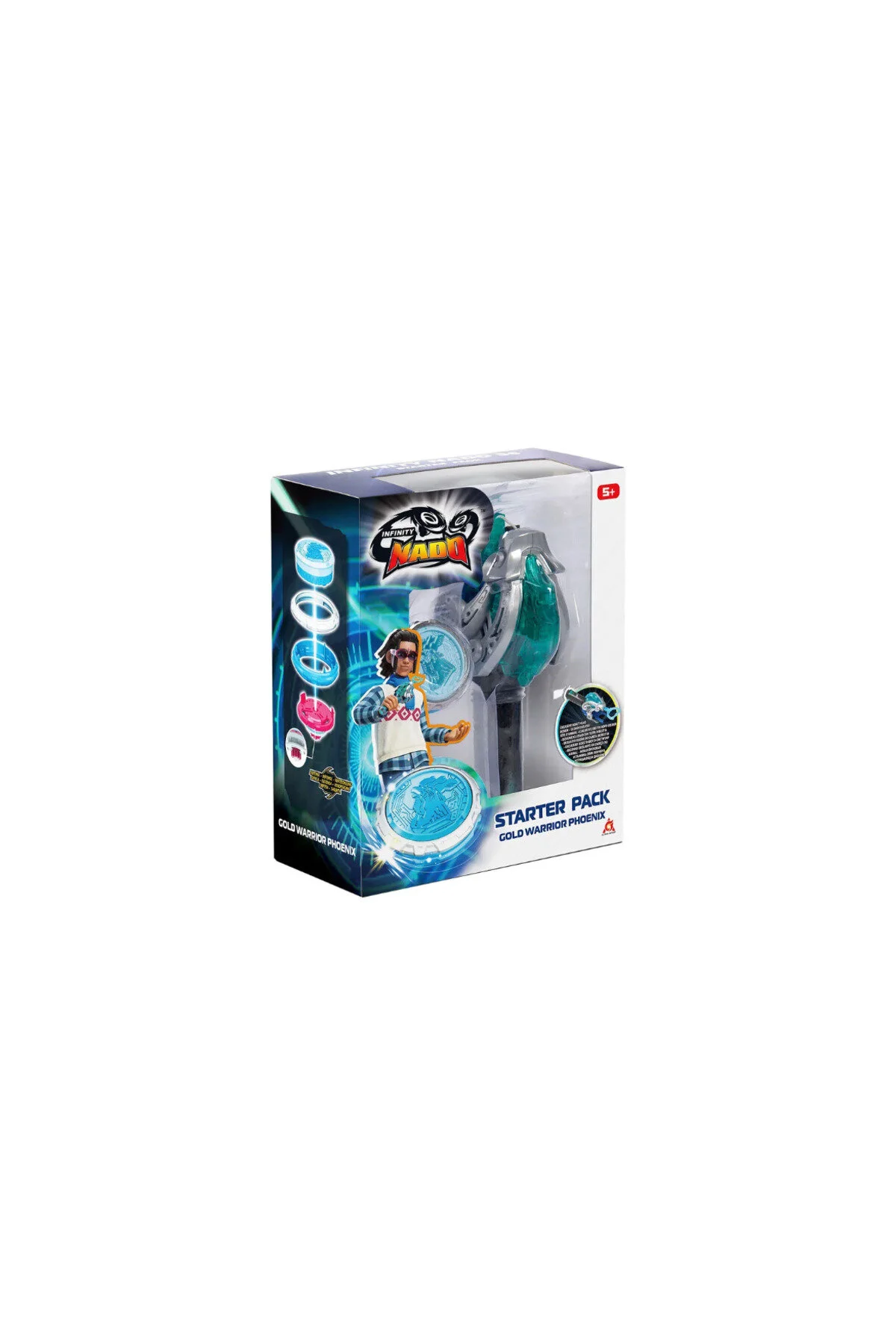اسباب بازی های فیگور دیگر آموزش آموزشی INFINITY NADO STARTER PACK GOLDEN WARRIOR PHOENIX GIRLS BOYS KIDS TOY NEWBRENDHOME