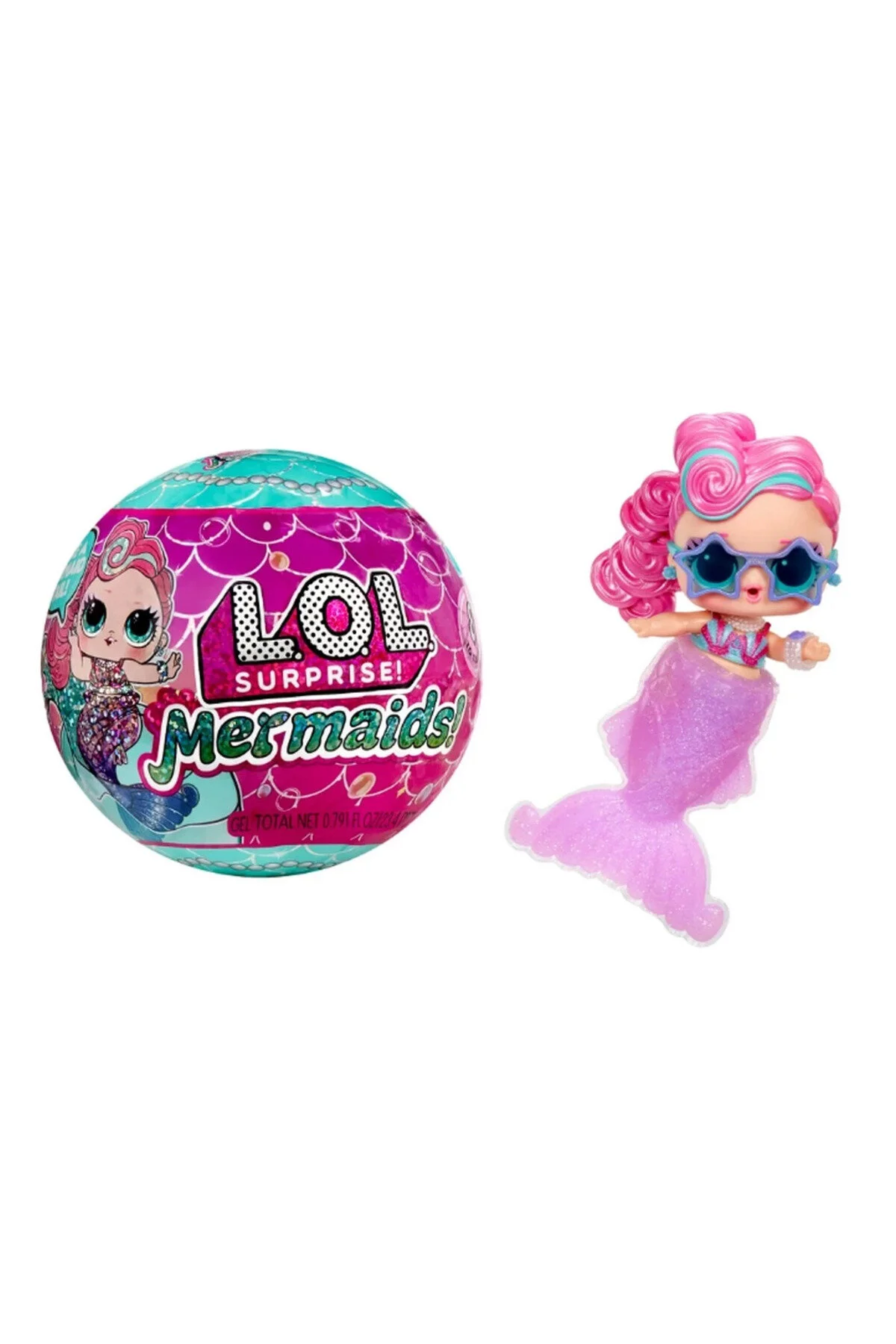اسباب بازی های فیگور دیگر آموزشی L.O.L TOTS MERMAID DOLLS ILL510604 دخترانه پسرانه NEWBRENDHOME