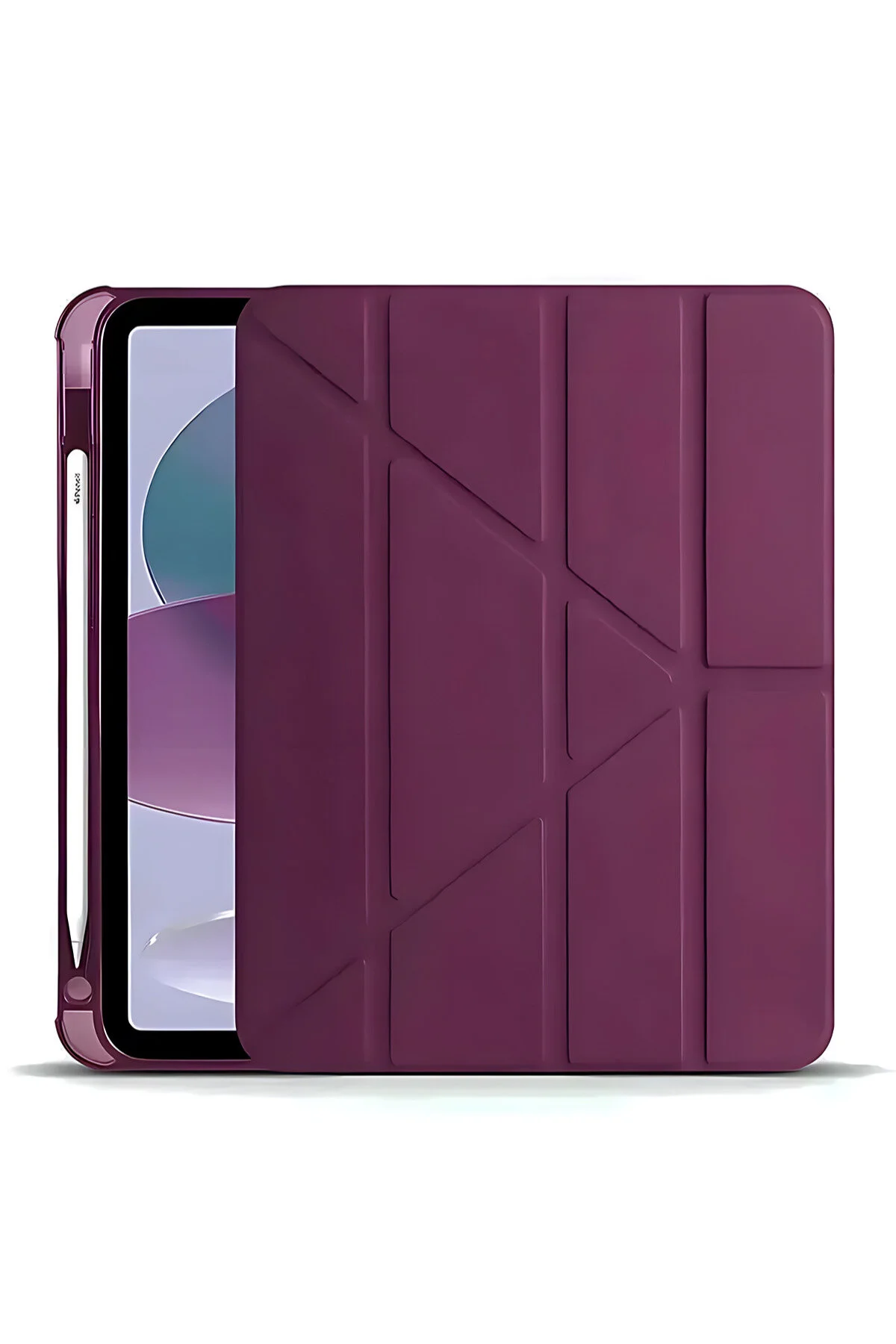 کاور تبلت HONOR PAD 9 12.1 اینچی سیلیکونی چرمی نرم سازگار با محفظه قلم فیبکس Fibaks