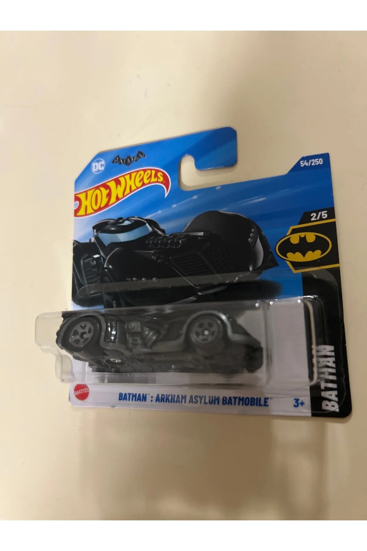 ماشین اسباب بازی HOTWHEELS 2025 BATMAN: ARKHAM ASYLUM BATMOBILE HYX81 هات ویلز HOT WHEELS