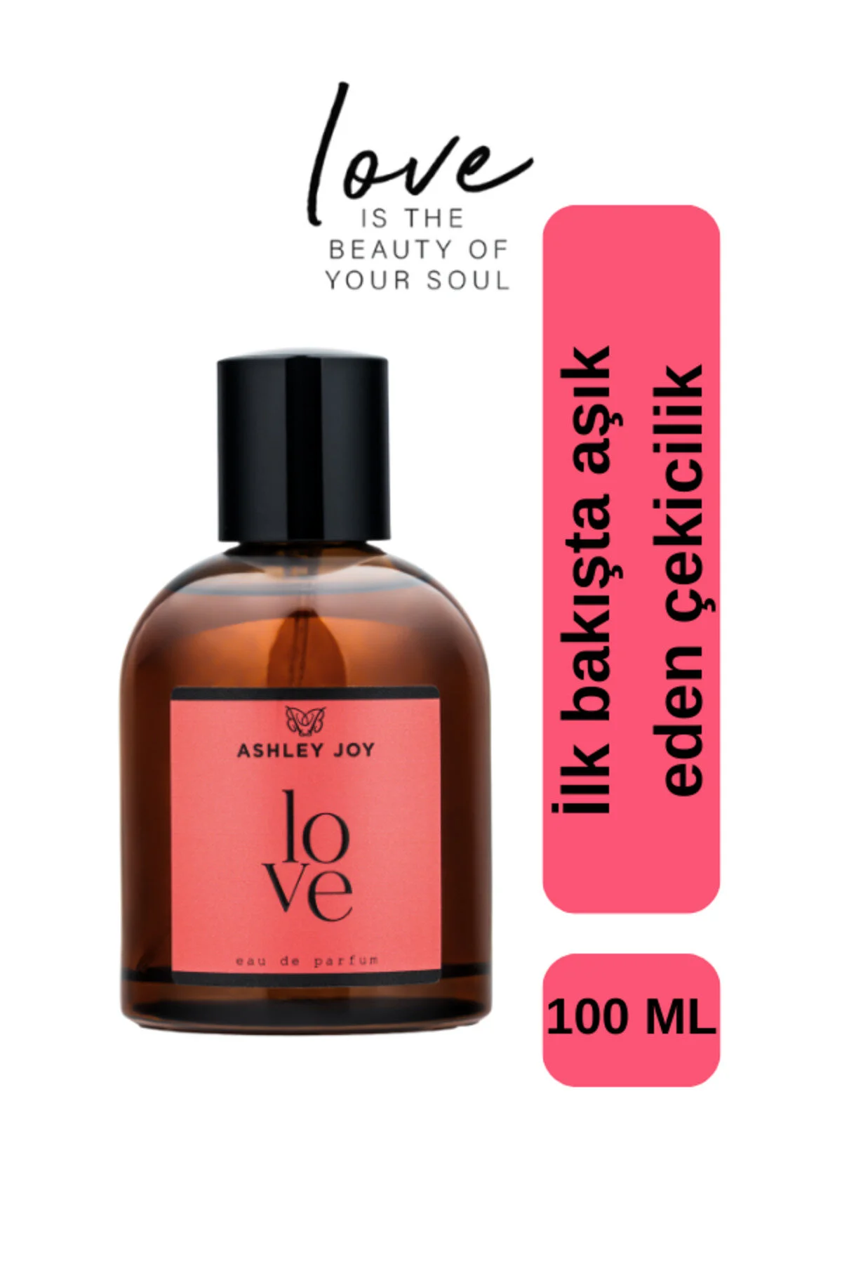 عطر زنانه LOVE ادوپرفیوم 100 ML Ashley Joy