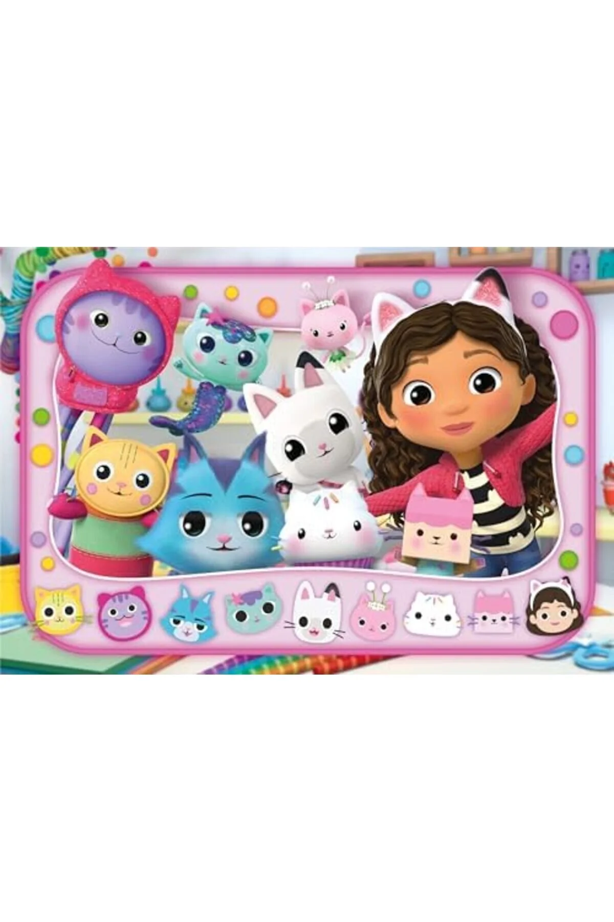 پازل SELLBUY 60 MAXI SUPER COLOR GABBY'S DOLLHOUSE 26598 PUZZLE TRENDY 266450 STOREMAX
