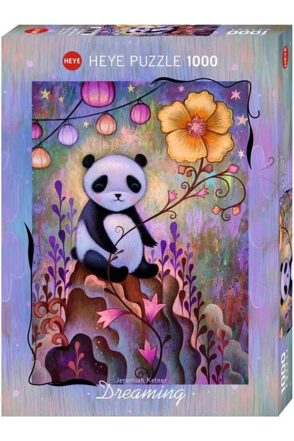 پازل JEVNNA 29803 PANDA NAPS استاندارد 1000 قطعه ارمیا کتنر رویای ابزار بازی 646268 STOREMAX