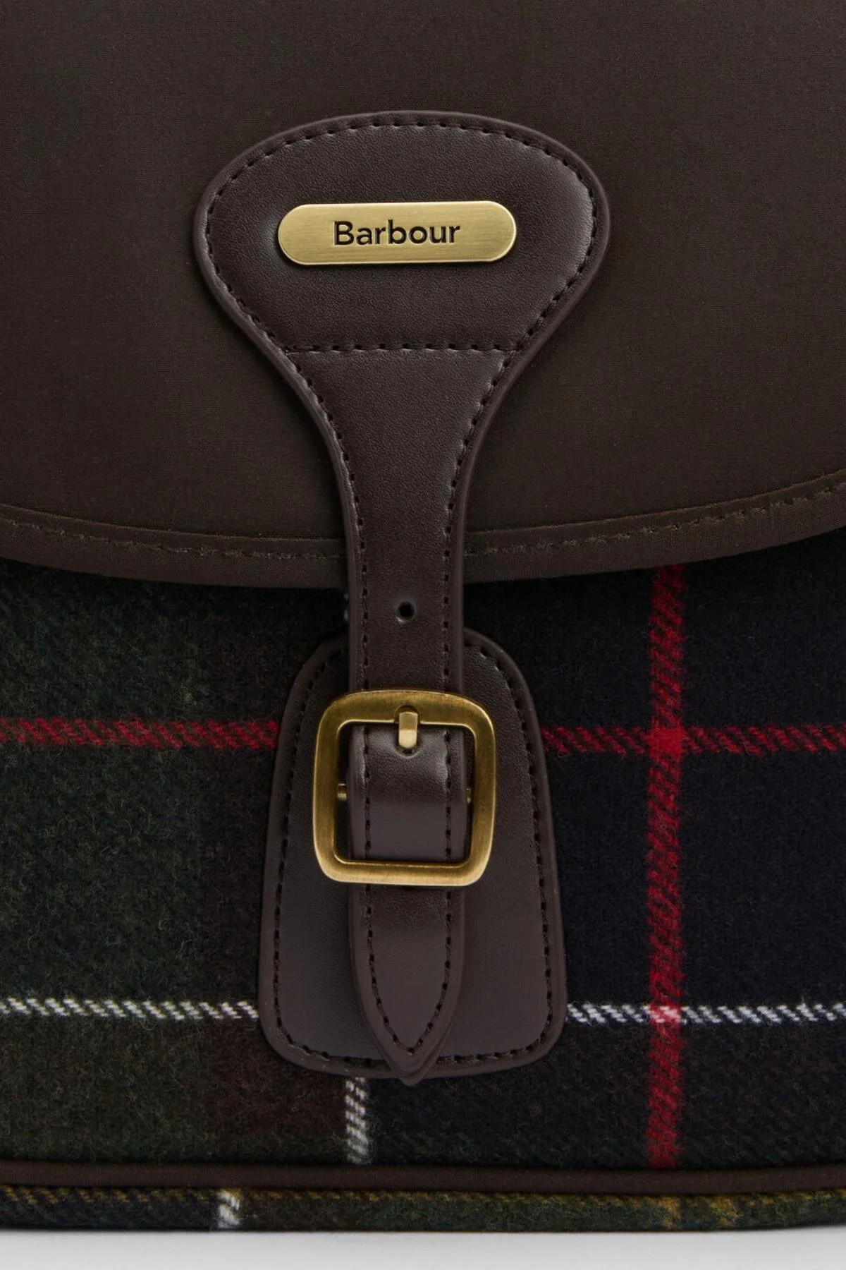 کیف شانه ای کراس بادی کرومارتی OL91 تارتان کلاسیک Barbour