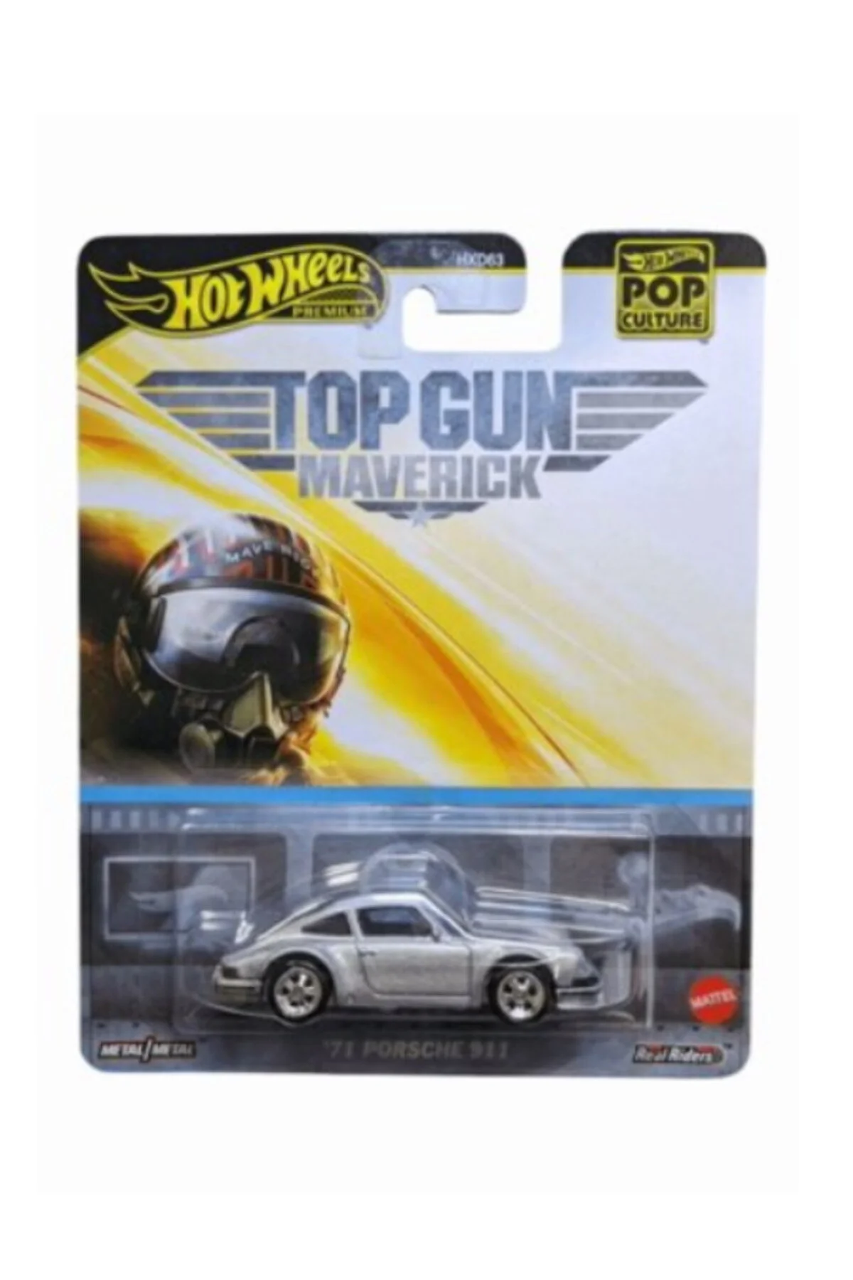 ماشین اسباب بازی 2025 PREMIUM POP CULTURE TOP GUN MAVERICK '71 PORSCHE 911 HOT WHEELS