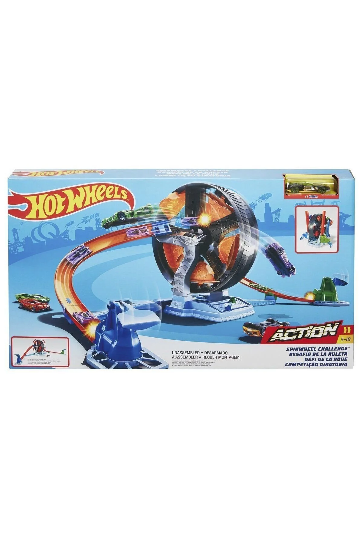 انیمیشن و کارتون چرخ های داغ GJM77 مجموعه مسابقه ماجراجویی 4 8 سال هات ویلز HOT WHEELS