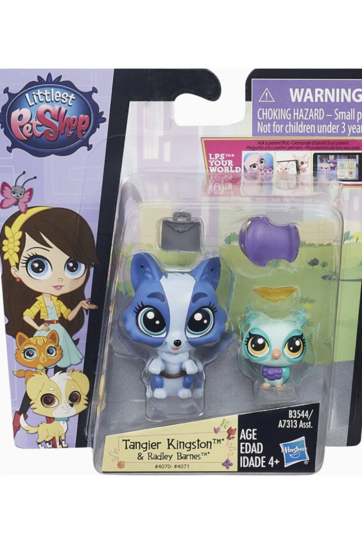 اسباب بازی های فیگور دیگر PETITE AND HER PUPPY TANGIER KINGSTON, RADLEY BARNES PETITES PET SHOP ORIGINAL LPS Littlest Pet Shop