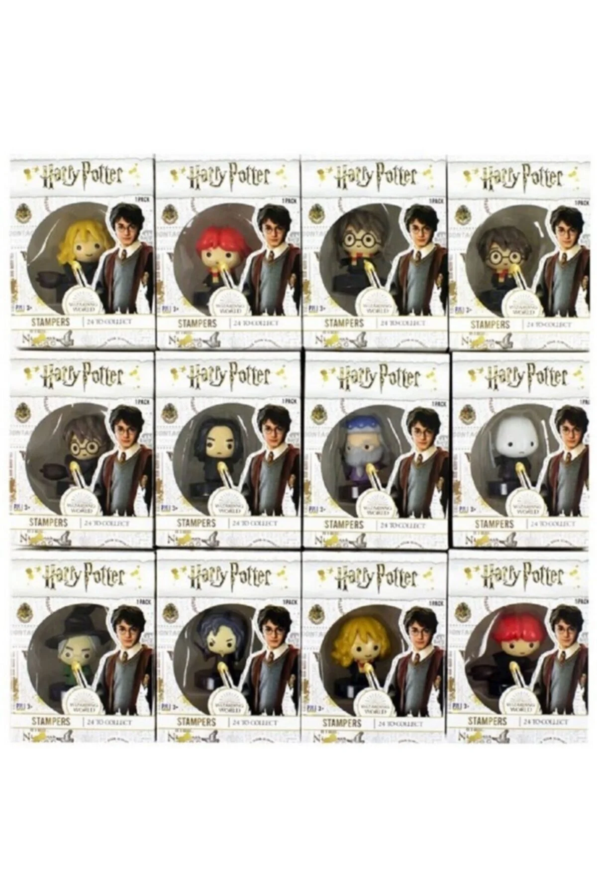 کلکسیون بسته جمع مجموعه HARRY POTER TOPPER HEAD GIOCHI PREZIOSI
