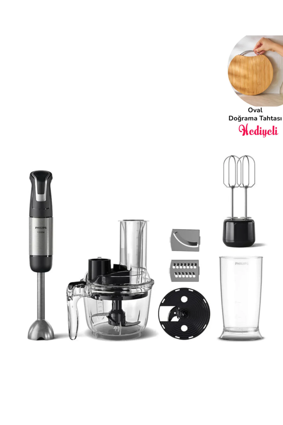 ست مخلوط کن خرد کردن و غذاساز 1200W SUPERIOR MIXING BLENDER اورجینال Philips