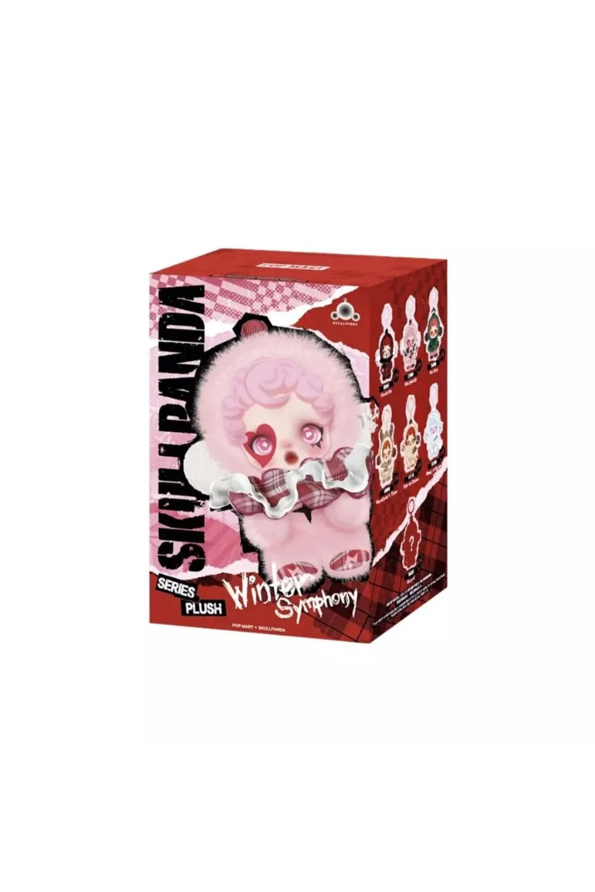 جلیقه کلید SKULLPANDA WINTER مجموعه کلیدهای اورجینال Pop Mart