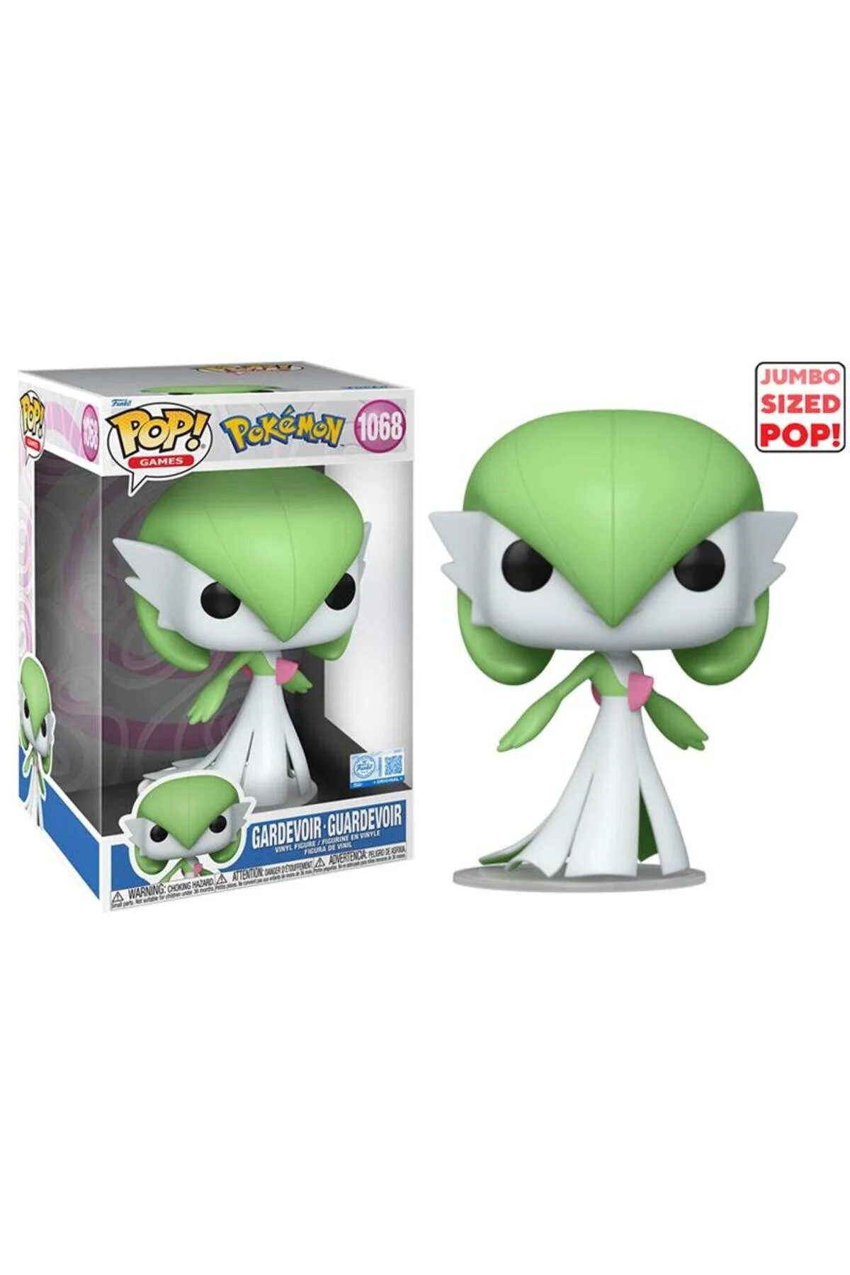 فیگور POP JUMBO POKEMON GARDEVOIR GUARDEVOIR نسخه ویژه NO:1068 25CM Funko