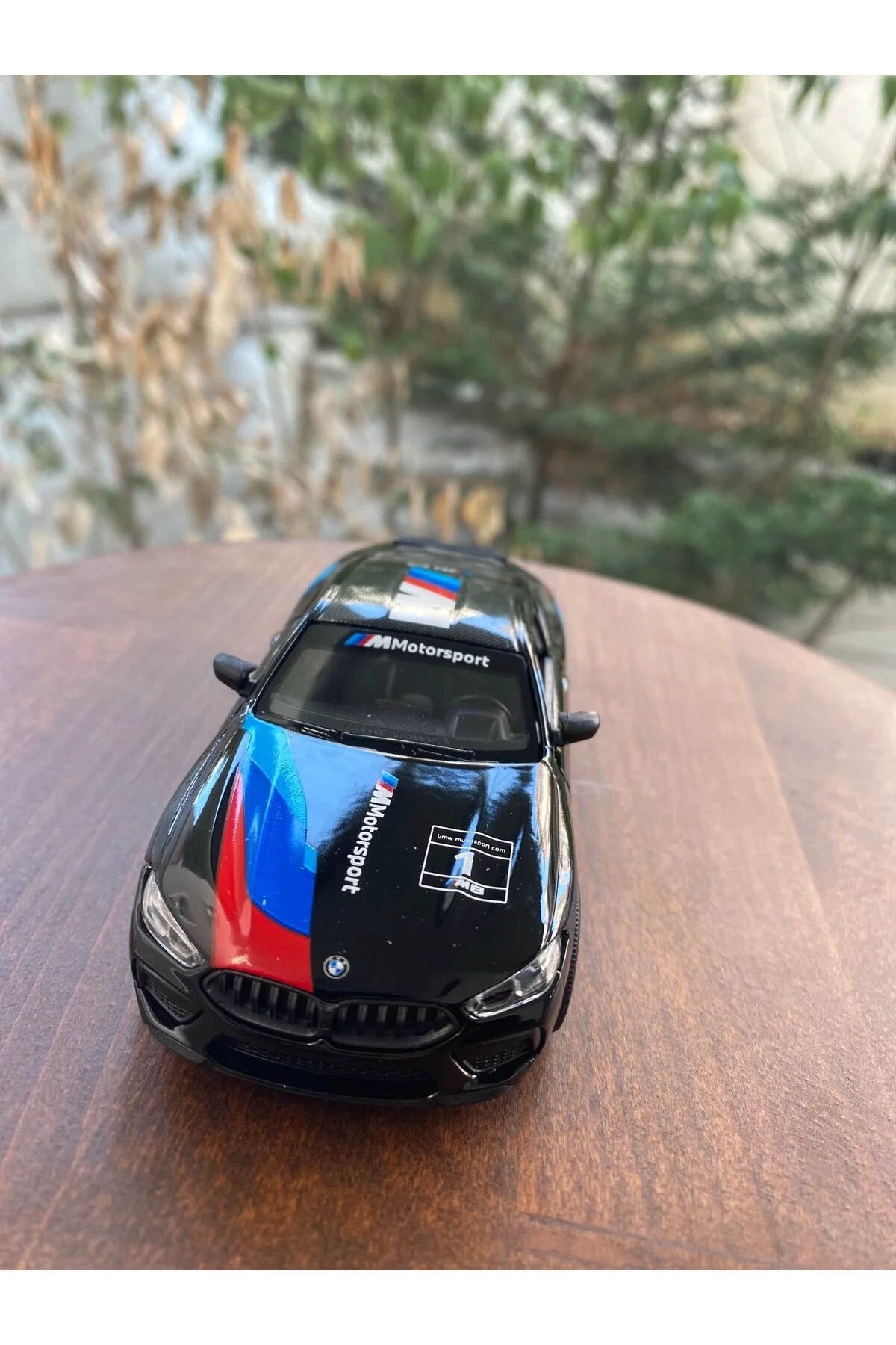 ماشین اسباب بازی BMW M8 DIECAST METAL TOY CAR BLACK DYA TİCARET
