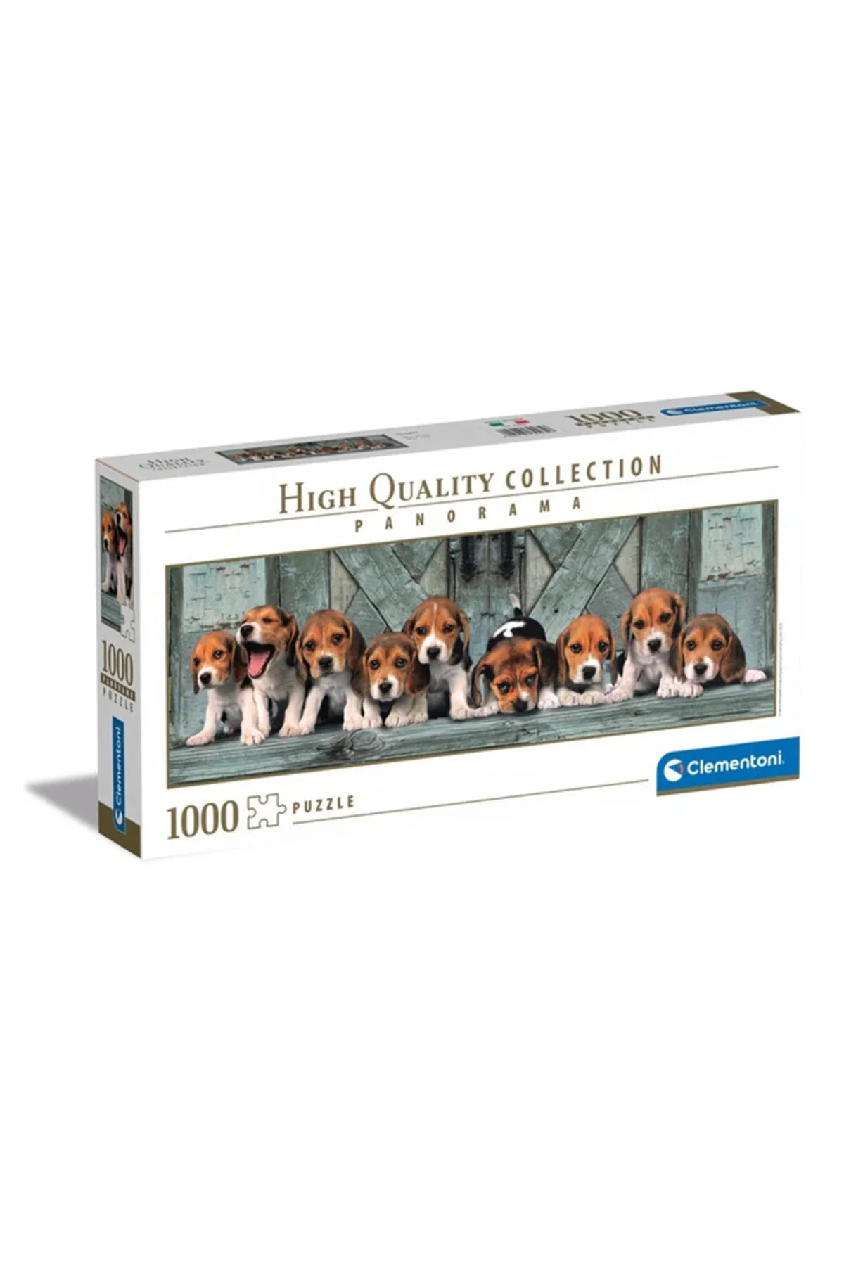 پازل BEAGLES 1000 قطعه توله سگ ناز مجموعه با کیفیت بالا بزرگسالان Clementoni