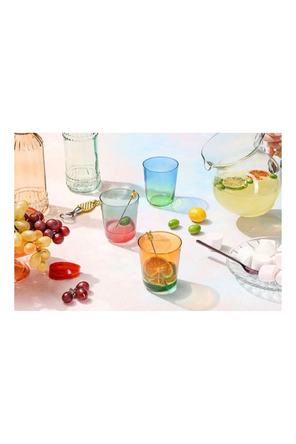 لیوان TIRIUS 6 PERSON GLASS WATER SET 315CC Porland