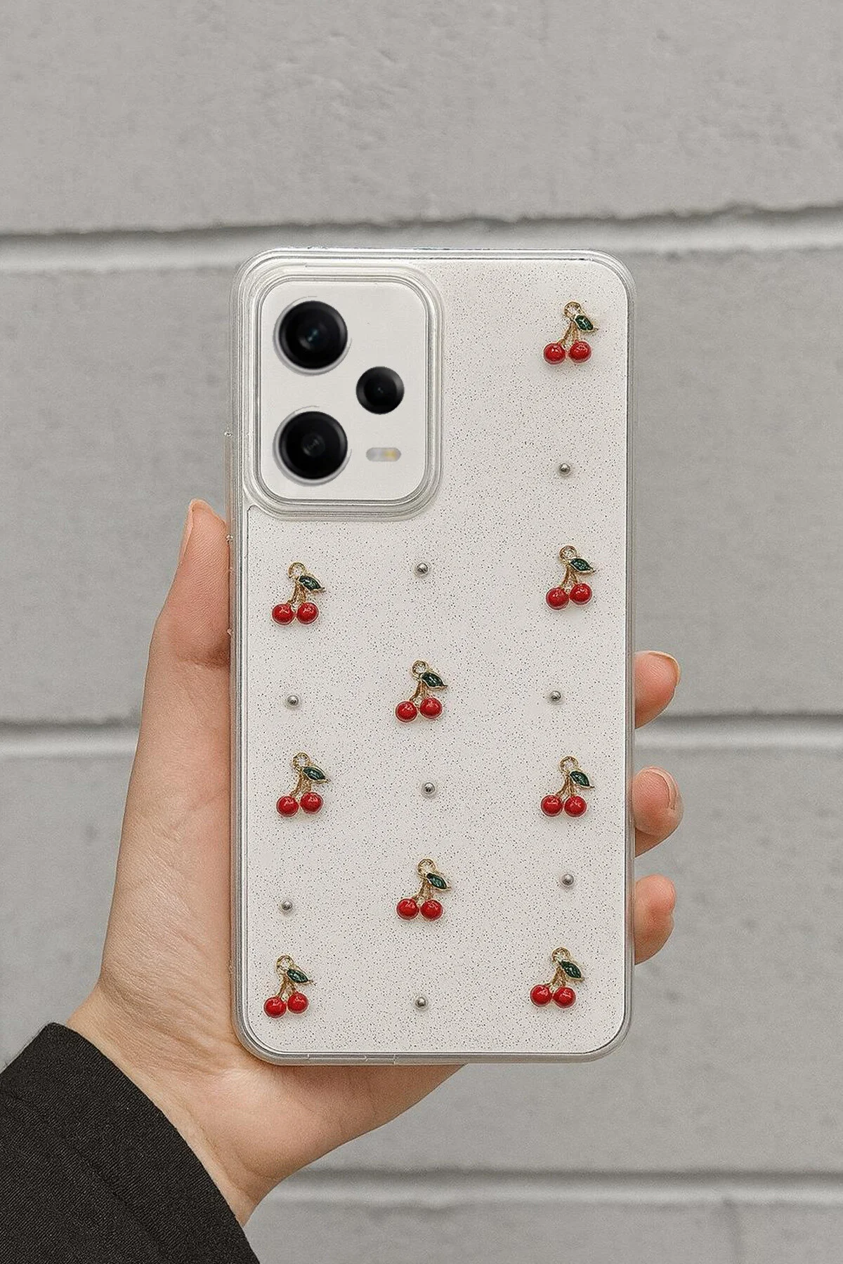 کاور و قاب شیائومی REDMI NOTE 12 PRO 5G سازگار – الگوی اپوکسی گیلاس شفاف گوشی مقاوم در برابر ضربه KVK PRİVACY