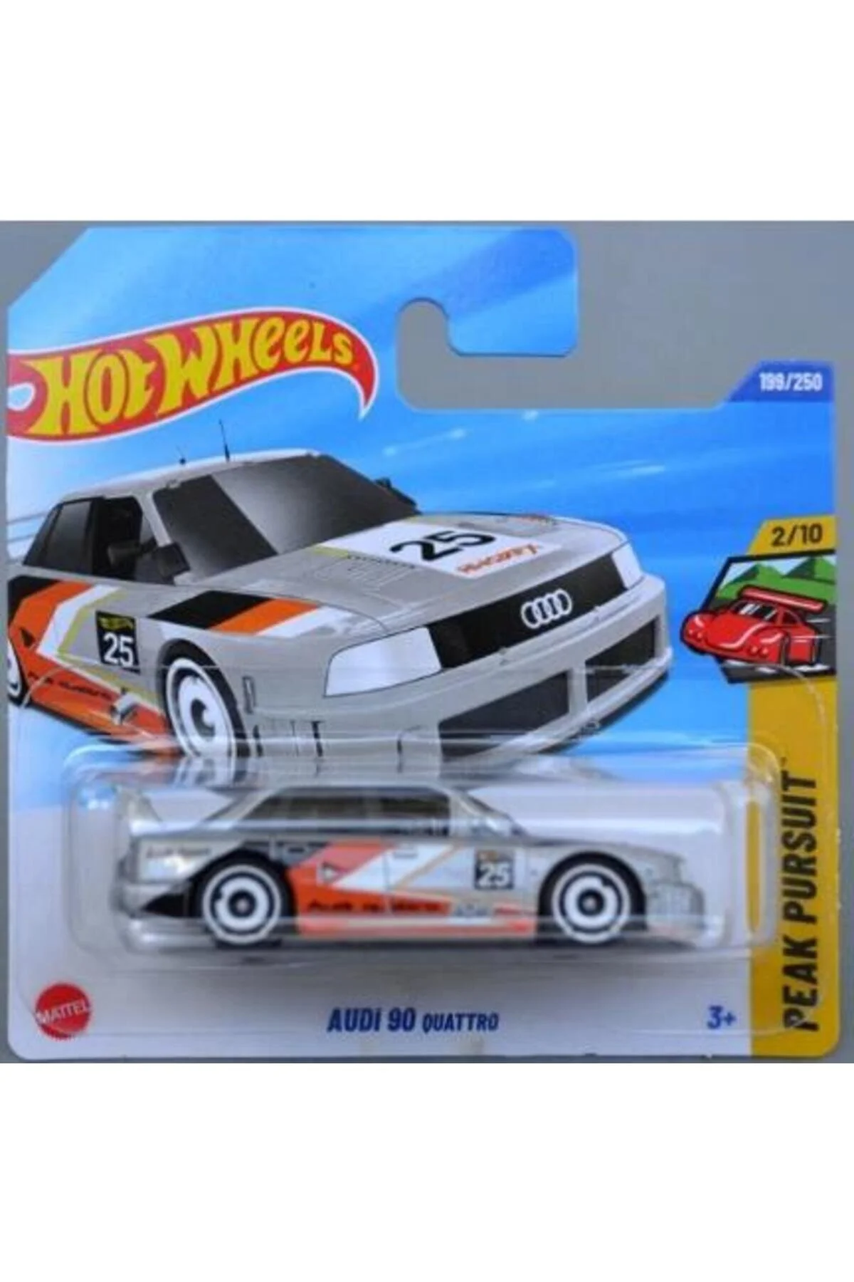 ماشین اسباب بازی های تک آئودی 90 کواترو JBB20 پیک پرسویت از ترکیه HOT WHEELS