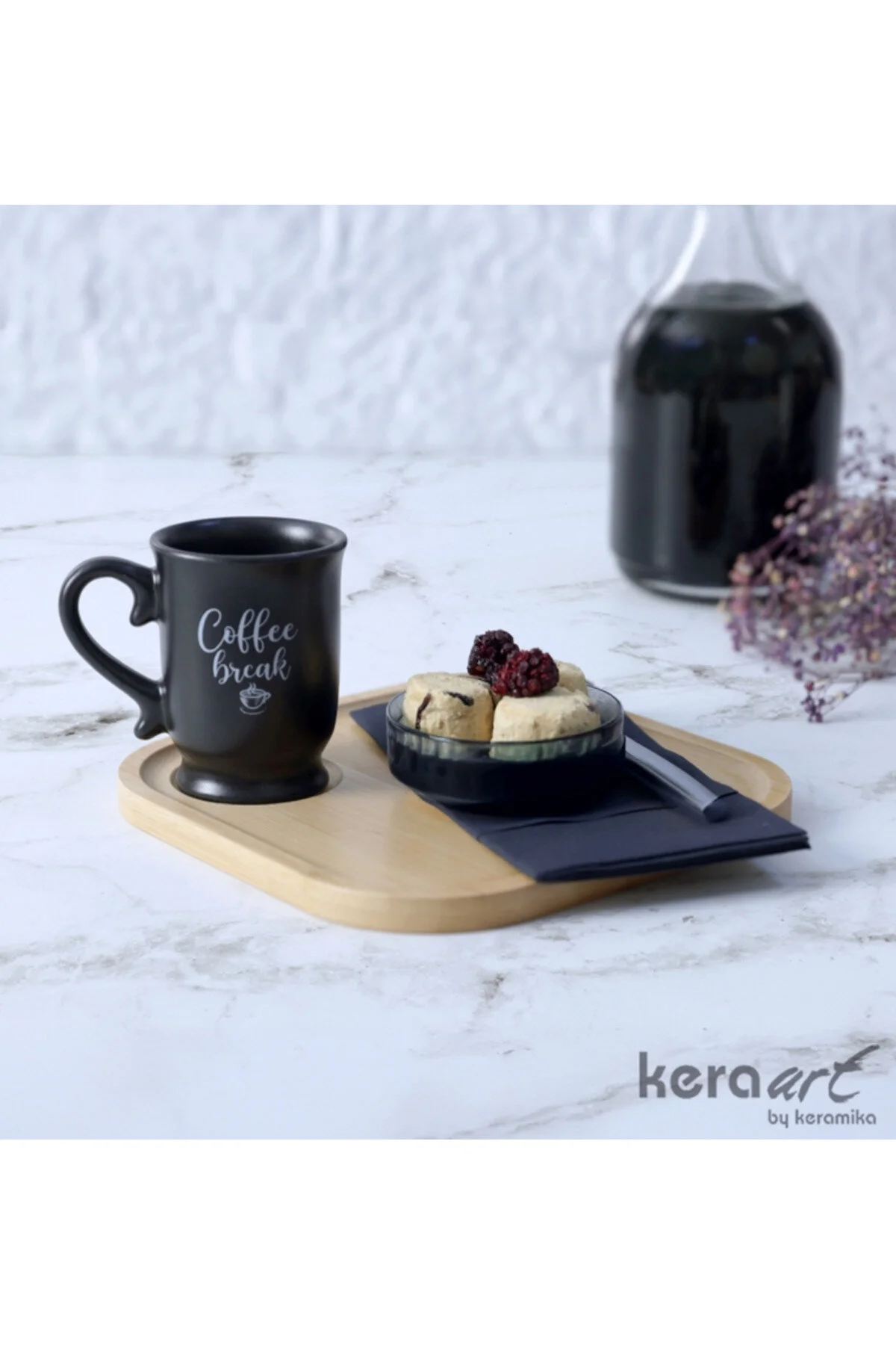 ماگ سینی مربع BAMBOO SOURE ARES CUP SNACK TT 14 Keramika