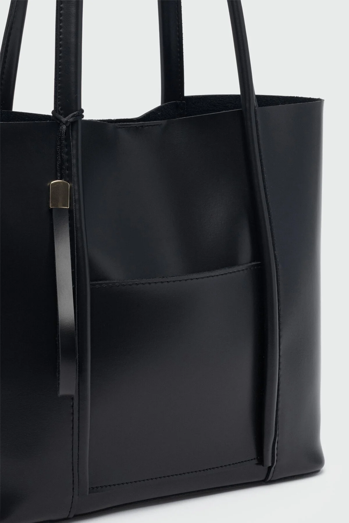 کیف شانه ای کیسه سنگریزه مشکی Shule Bags