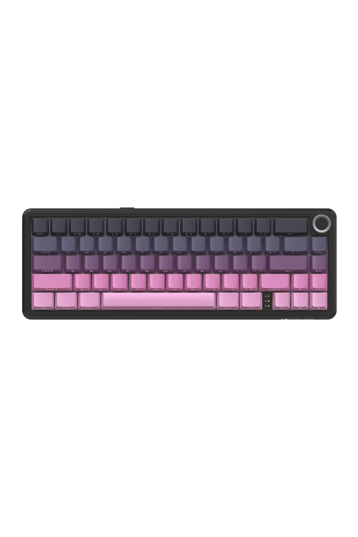 کیبورد مخصوص بازی X66 SWITCH RGB درایور صفحه کلید بی سیم مکانیکی 60 ٪ Attack Shark
