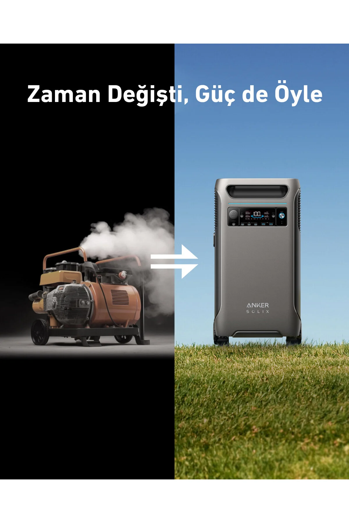 منبع تغذیه و UPS SOLIX F3800 نیروگاه 3840WH I 6000W Anker