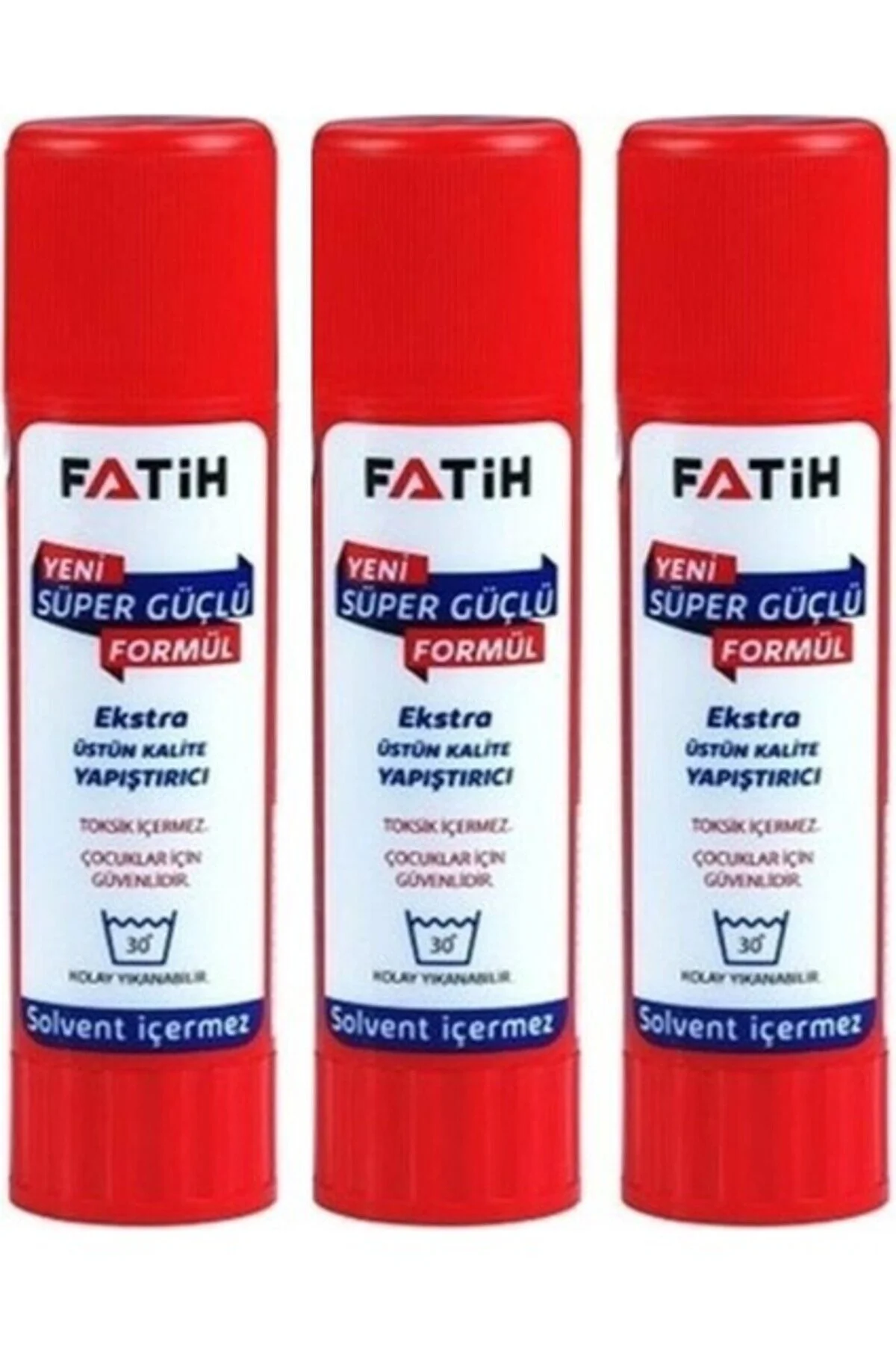 چسب چسبنده 20 گرم رژ لب 3 قطعه Fatih