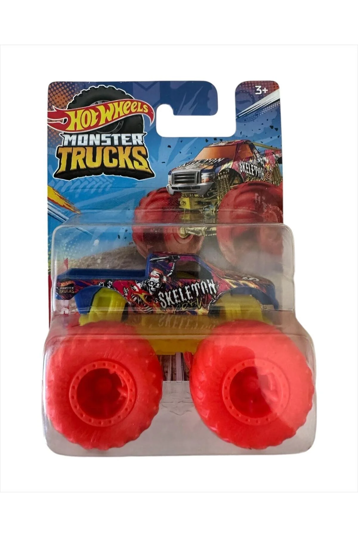 ماشین اسباب بازی کامیون های هیولا 1:64 CARS F963 HOTWHEELES TUOMS MONSTER HOT WHEELS
