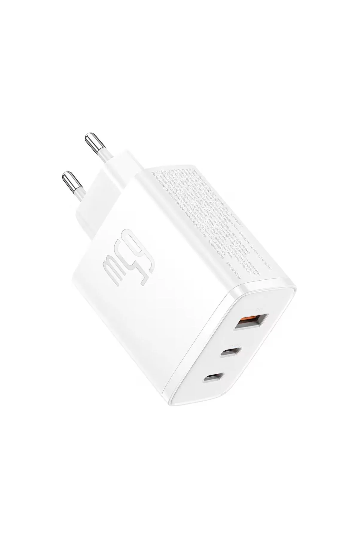 شارژر خروجی دیوار سفید CUBE PRO 65W: USB X1 TYPE C X2 FAST CHARGING P10152301213 00 Baseus