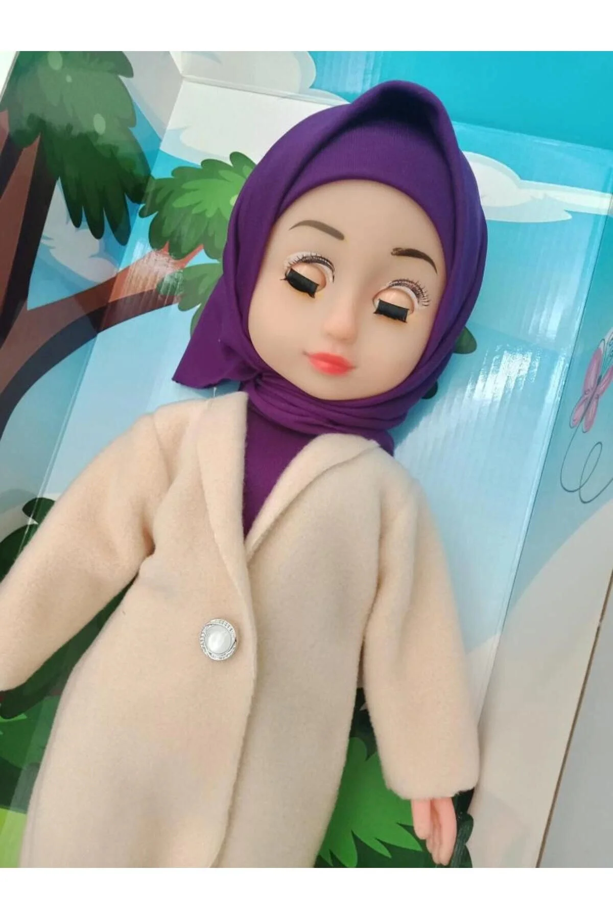 عروسک های اسباب بازی و لوازم جانبی مریم باحجاب با صدای دعا سرود معنویت تعاملی توسعه B از ترکیه Genel Markalar