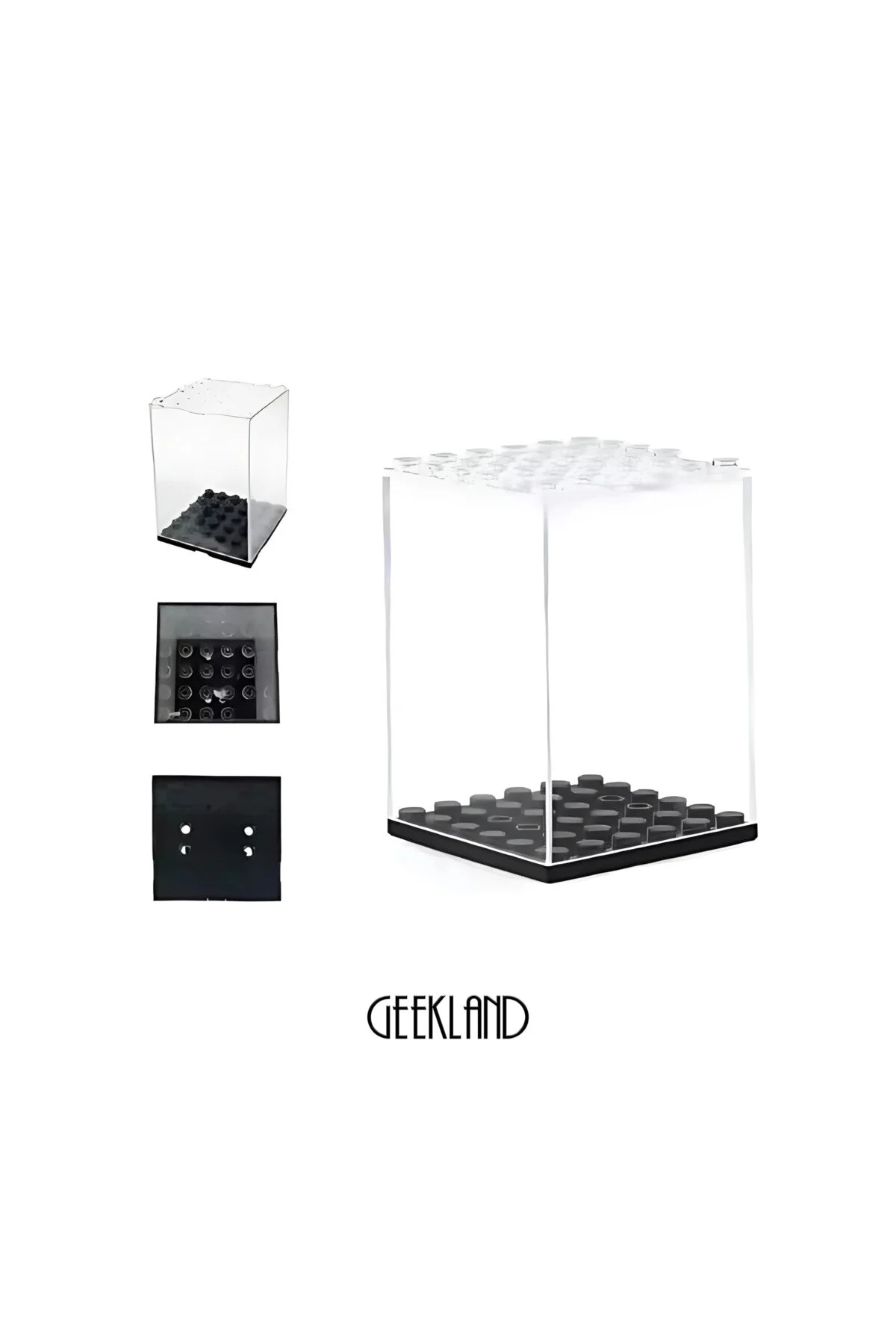 فیگور مینی آناتومیک نیمه اسکلت – انسان علم | جعبه مجموعه شفاف رایگان از ترکیه Geekland