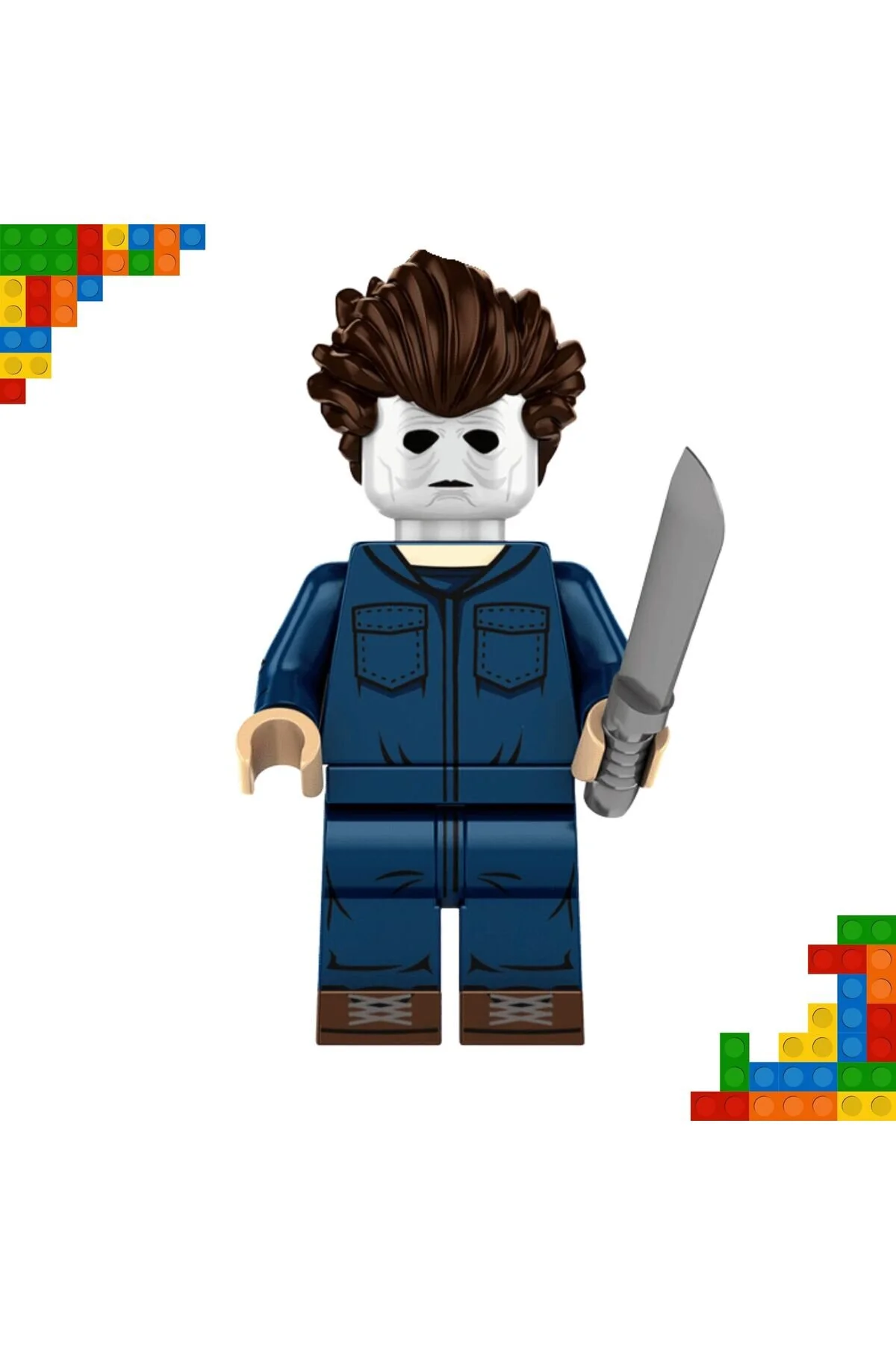 مینی فیگور MICHAEL MYERS سری ترسناک هالووین با جعبه اورجینال Geekland