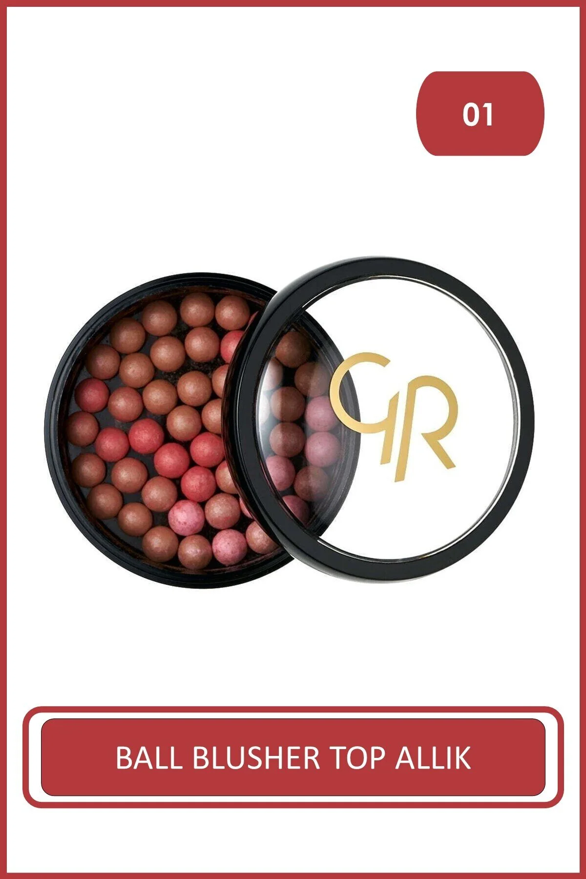Golden Rose رژگونه توپی شادابی شماره ۱