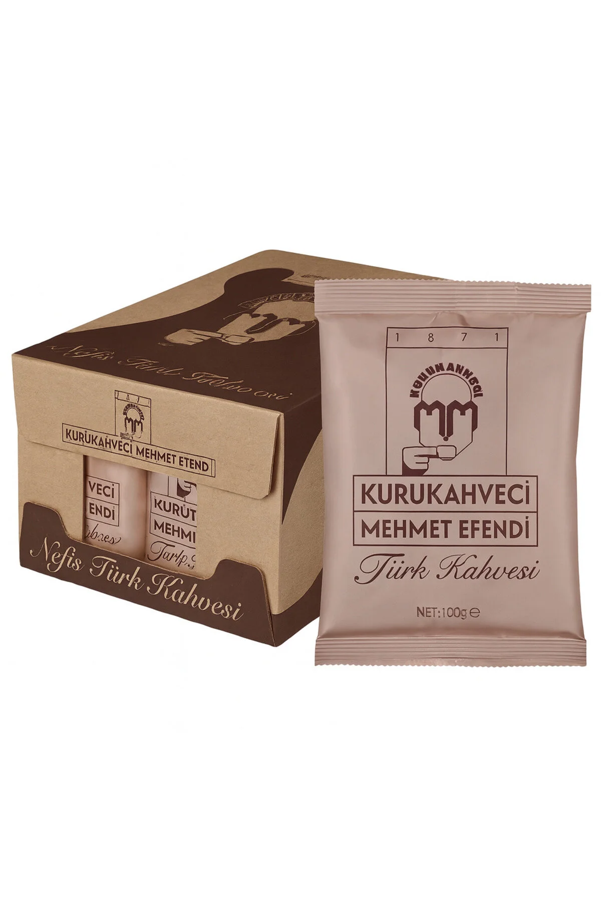 قهوه ترک 100 گرم 25 عدد Mehmet Efendi