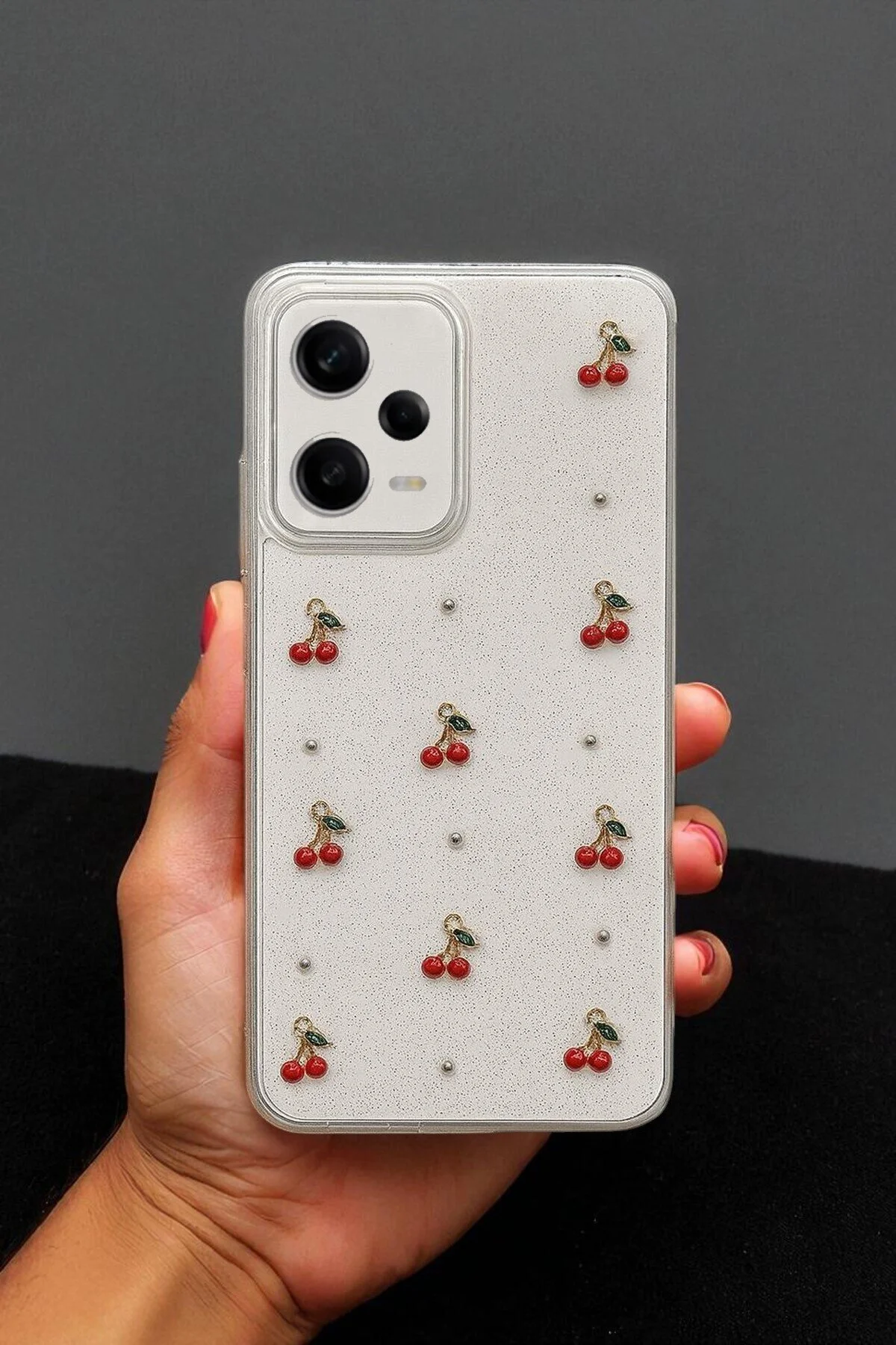 کاور و قاب شیائومی REDMI NOTE 12 PRO 5G سازگار – الگوی اپوکسی گیلاس شفاف گوشی مقاوم در برابر ضربه KVK PRİVACY
