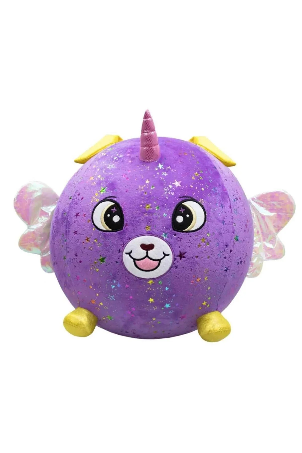 اسباب بازی های پشمی NESSIWORLD 72290 INFLATABLE PUSH PURPLE DOG XXL SHINY CORNS S2 SUNMAN Genel Markalar