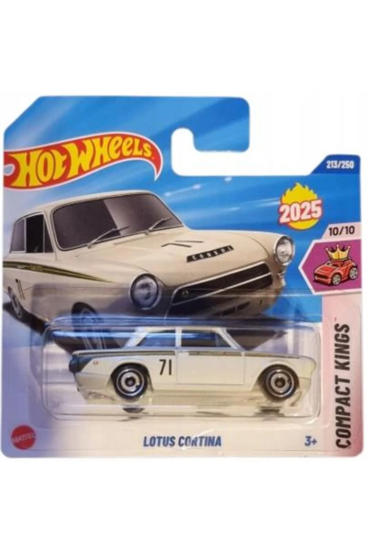 ماشین اسباب بازی های تک لوتوس کورتینا HYW46 پادشاهان جمع و جور از ترکیه HOT WHEELS