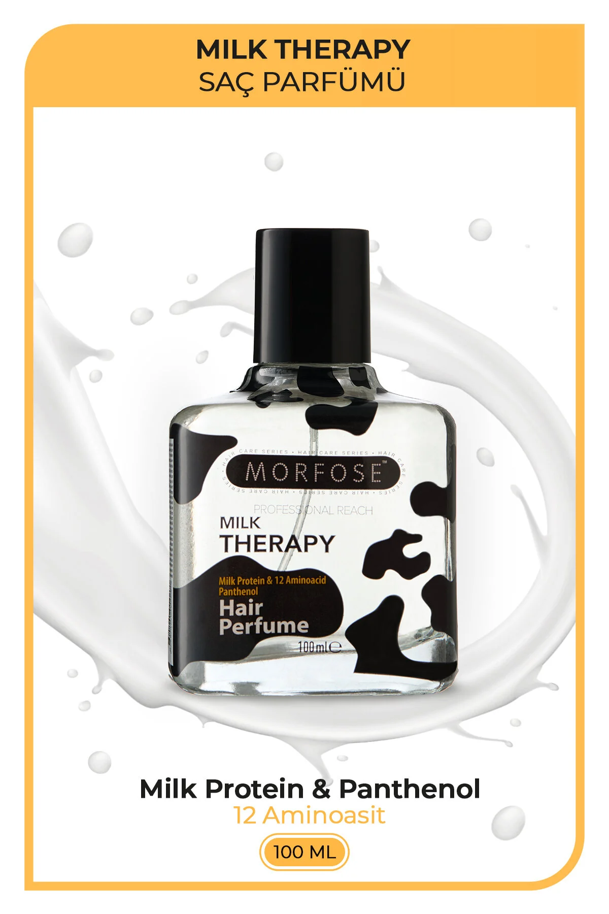 عطر موی شیر درمانی 100 میل Morfose